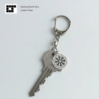Key Chain - Genji wheel - 源氏車