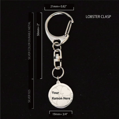 Key Chain - Maruni Kyumaizasa - 丸に九枚笹