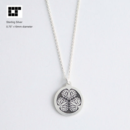 Pendant - Tokugawa Mallow - 徳川葵