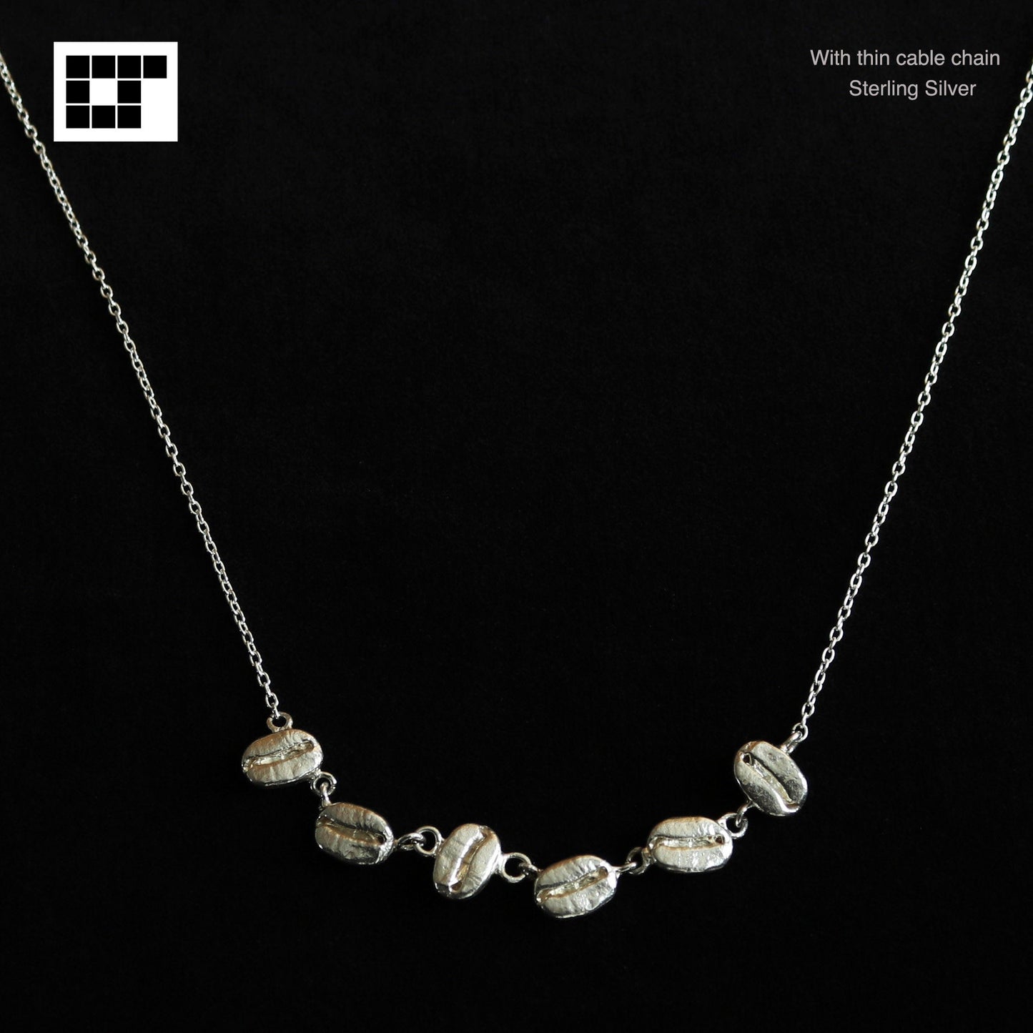 Coffee Beans Necklace