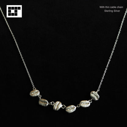Coffee Beans Necklace