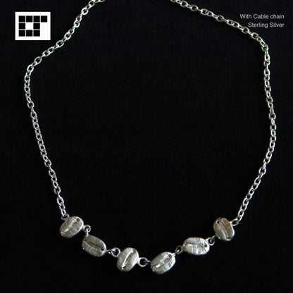 Coffee Beans Necklace