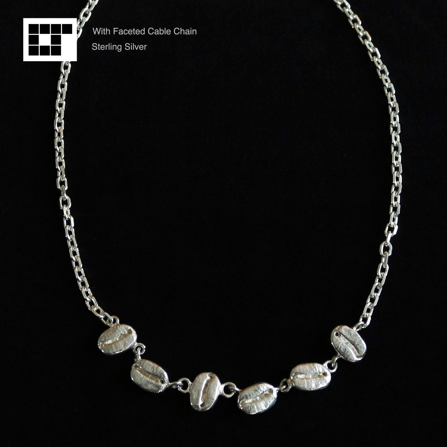 Coffee Beans Necklace