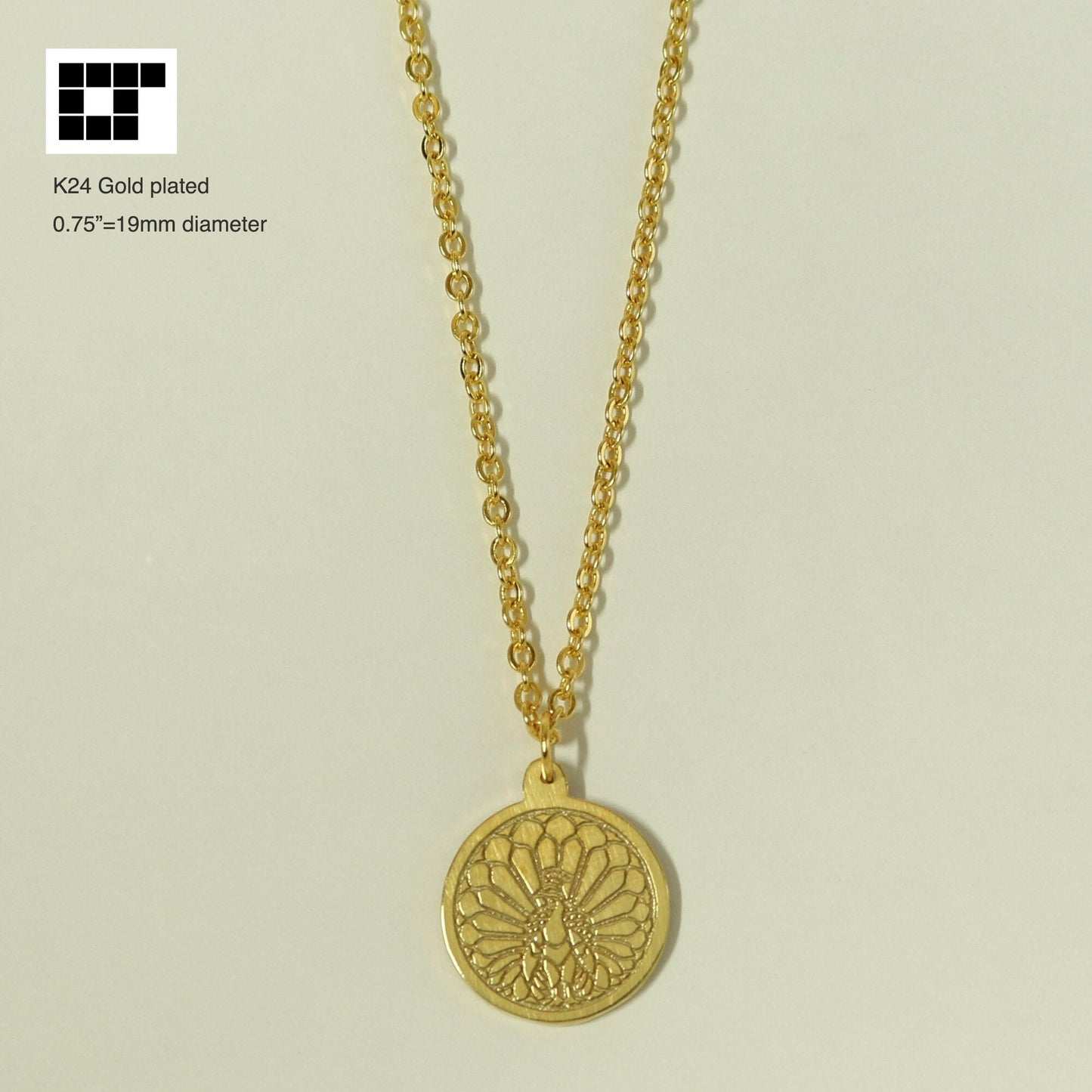 Peacock - Pendant / Necklace