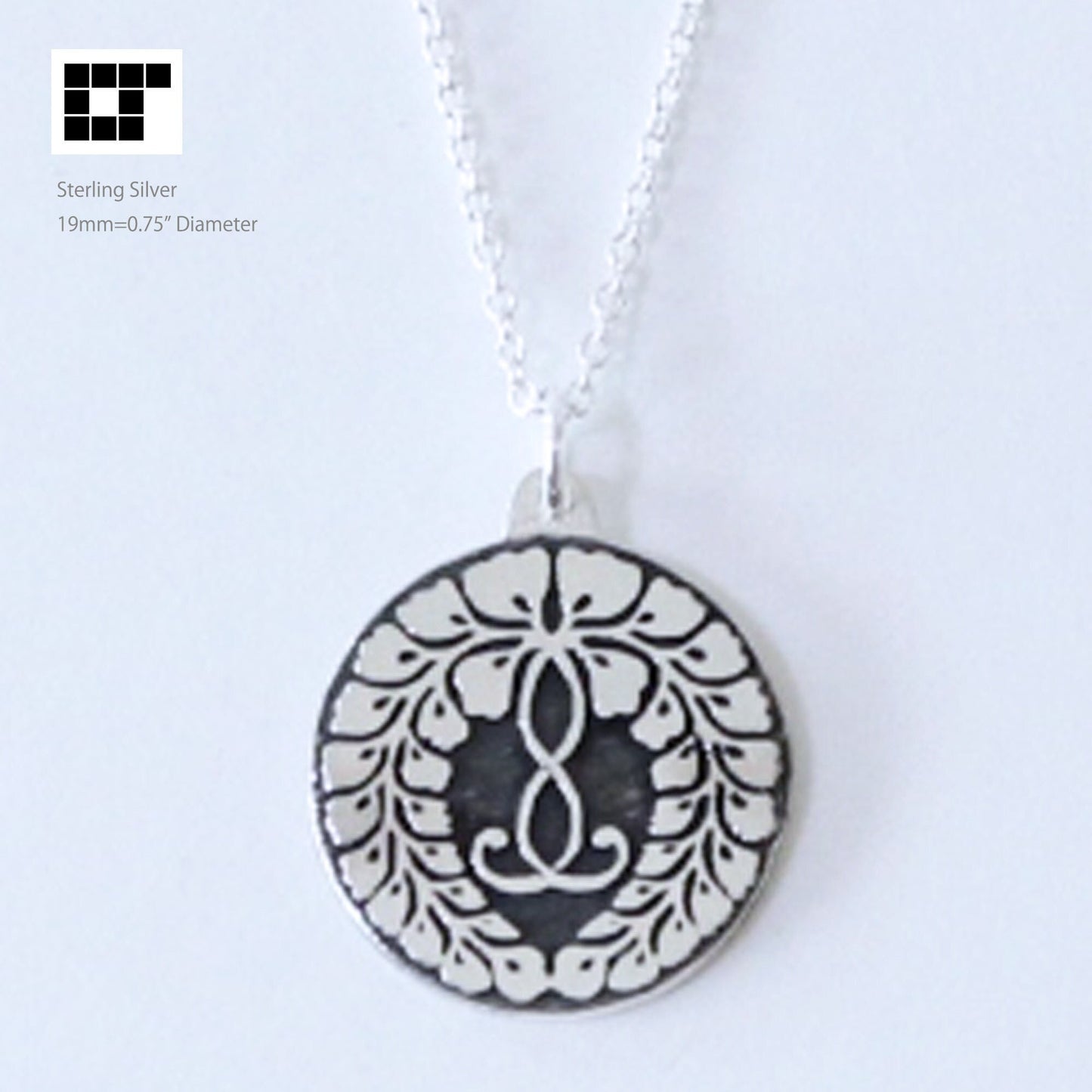 Pendant - Rokujou-Wisteria - Jodo Shinshu emblem- Honguwanji-ha