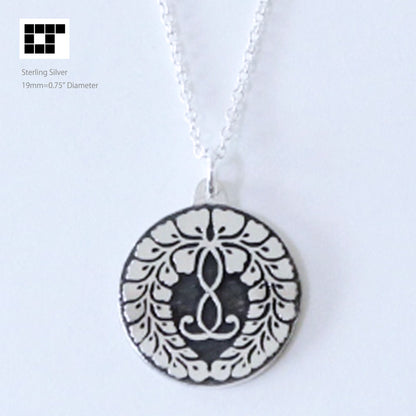 Pendant - Rokujou-Wisteria - Jodo Shinshu emblem- Honguwanji-ha