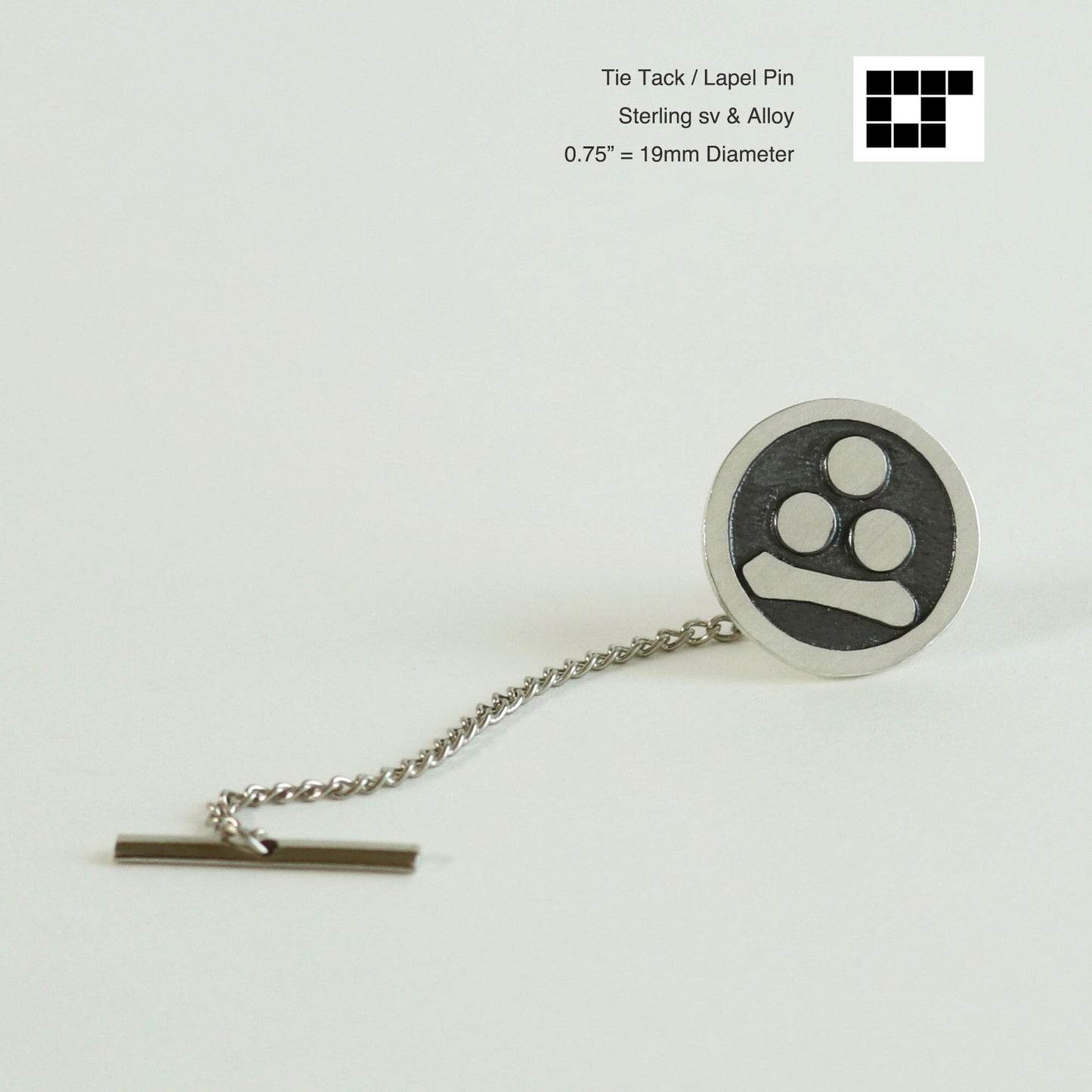 Cufflinks - Watanabe Star in a circle - Maruni Watanabehoshi  -丸に渡辺星