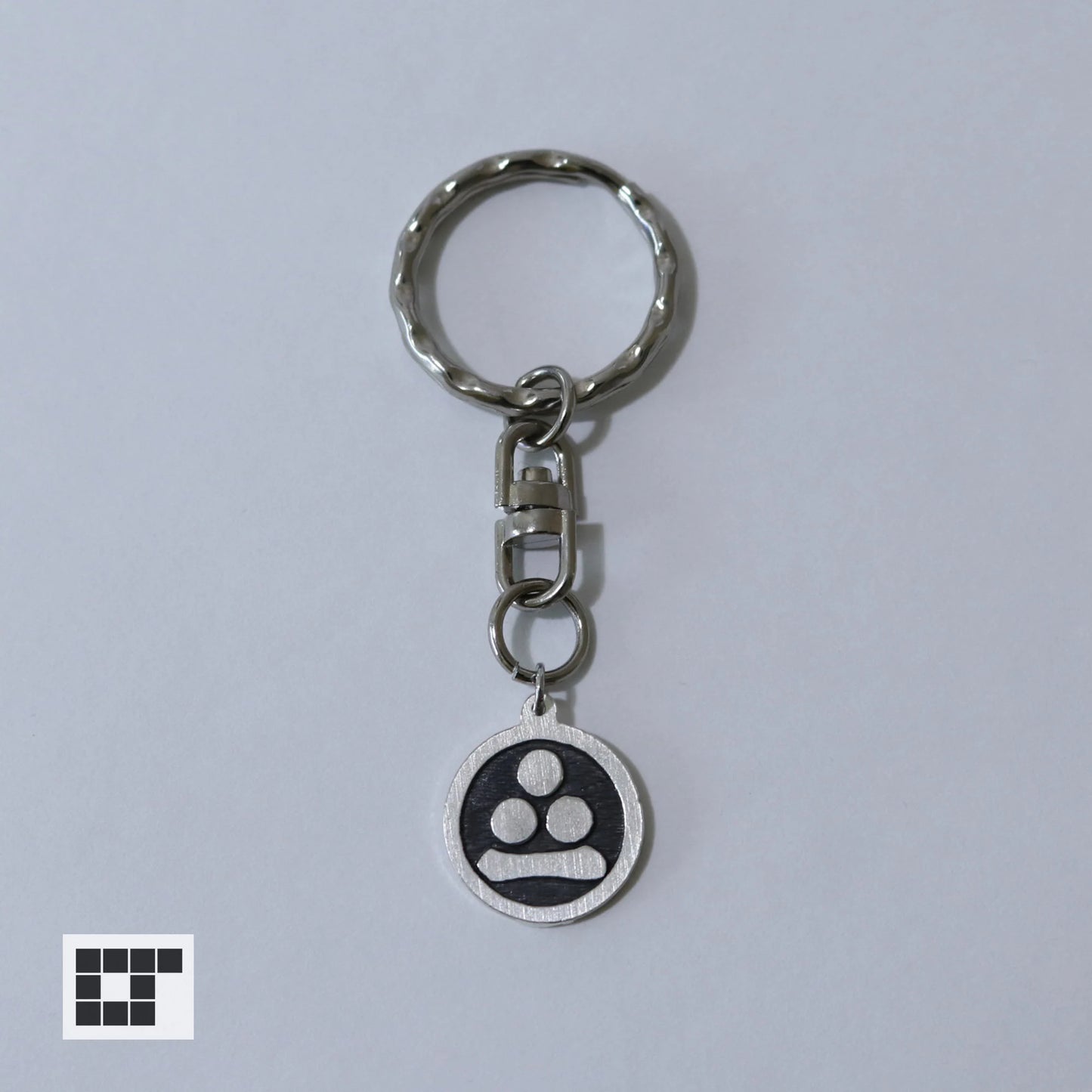 Key chain - Watanabe star in a circle - Maruni Watanabe Hoshi - 丸に渡辺星